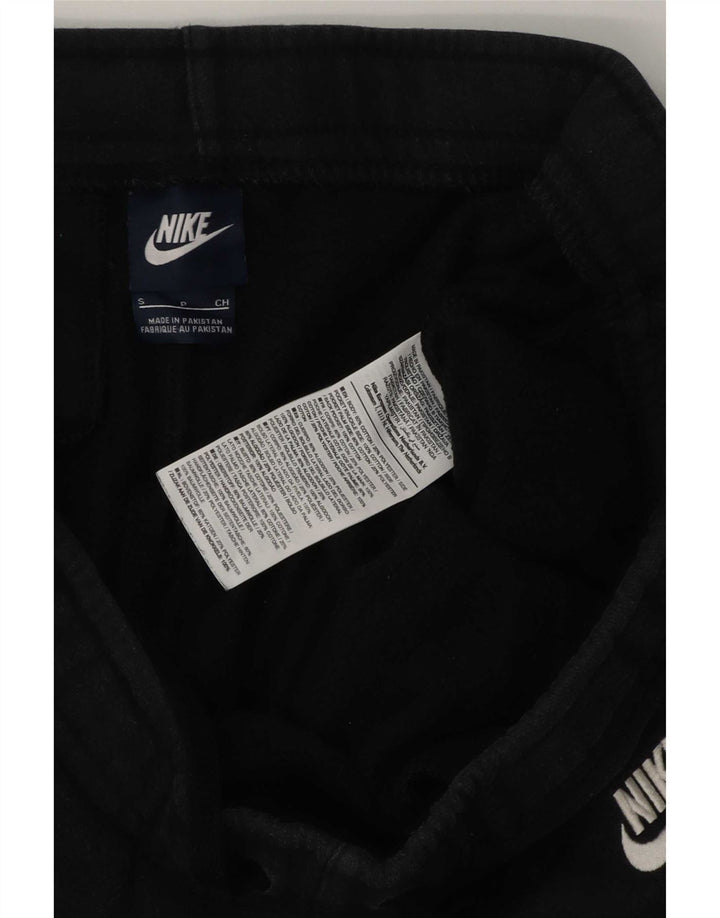 Pantaloni de trening Nike pentru bărbați, bumbac negru mic