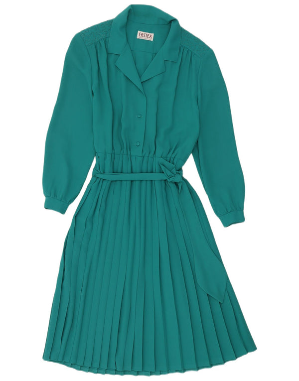 Rochie în formă de A cu mânecă lungă pentru femei Eastex UK 16 Large Green