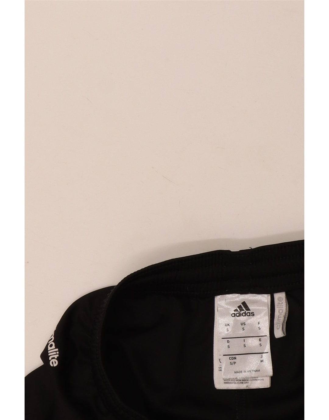 Pantaloni scurți sport adidas Climalite pentru bărbați, poliester negru mic