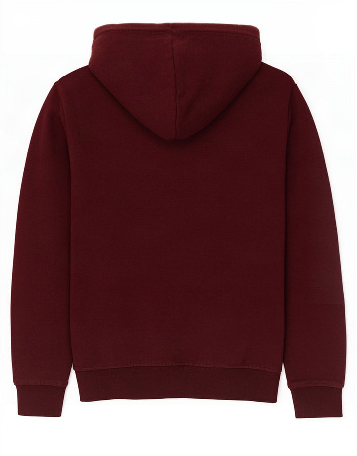 Pulover Superdry pentru bărbați, cu fermoar, bumbac maro mediu