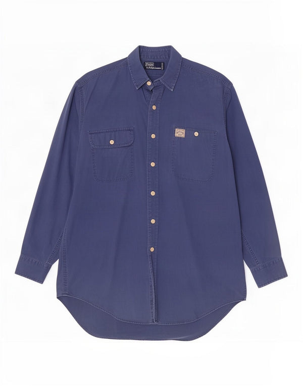 Cămașă Polo Ralph Lauren pentru bărbați, albastru mediu