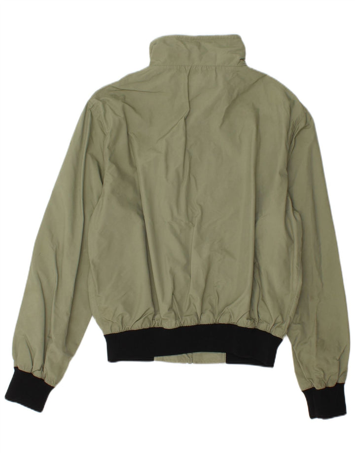 REFRIGIWEAR Jachetă de ploaie pentru bărbați UK 36 Mic verde din poliamidă color bloc