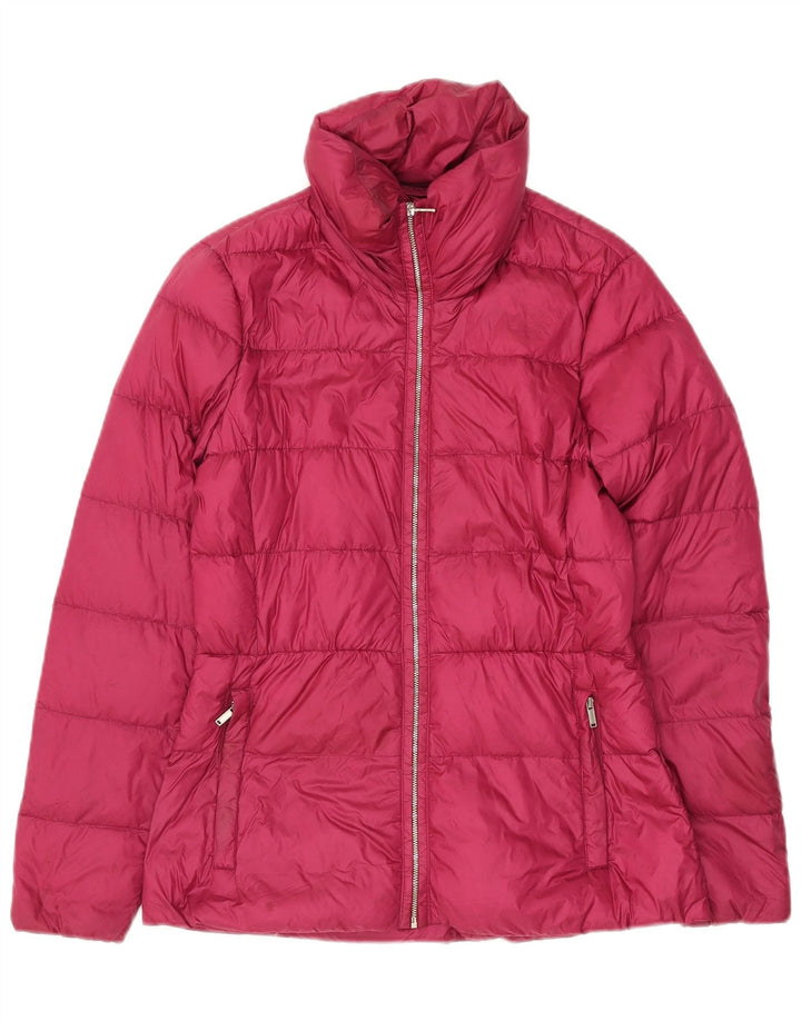 Jachetă căptușită pentru femei Massimo Dutti UK 10 Small Pink Nylon