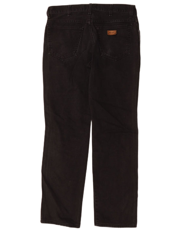 Blugi drepti pentru bărbați Wrangler W34 L31 negri