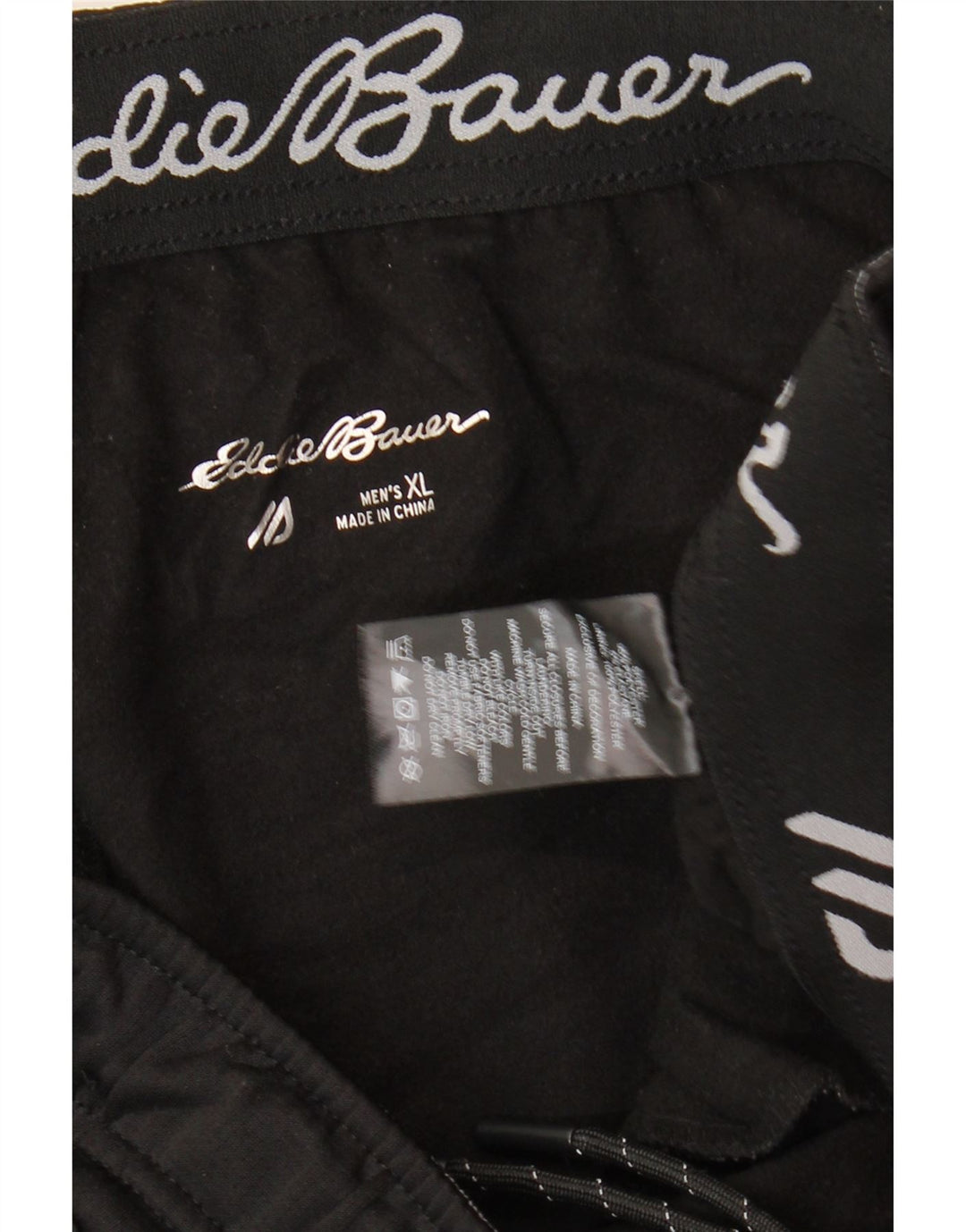 EDDIE BAUER Pantaloni de trening pentru bărbați Pantaloni de jogging XL Poliester negru