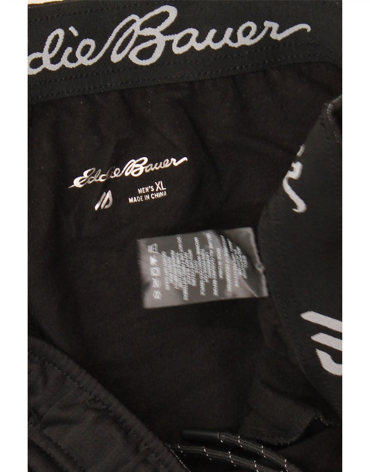 EDDIE BAUER Pantaloni de trening pentru bărbați Pantaloni de jogging XL Poliester negru