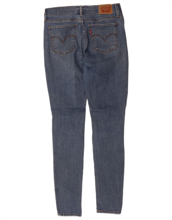Blugi super skinny 710 distressed pentru femei LEVI'S W28 L30 poliester albastru