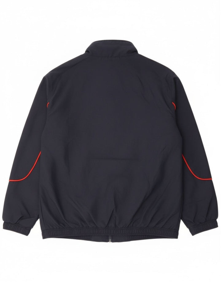 Jachetă de trening Reebok pentru băieți 15-16 ani XL bleumarin, color block