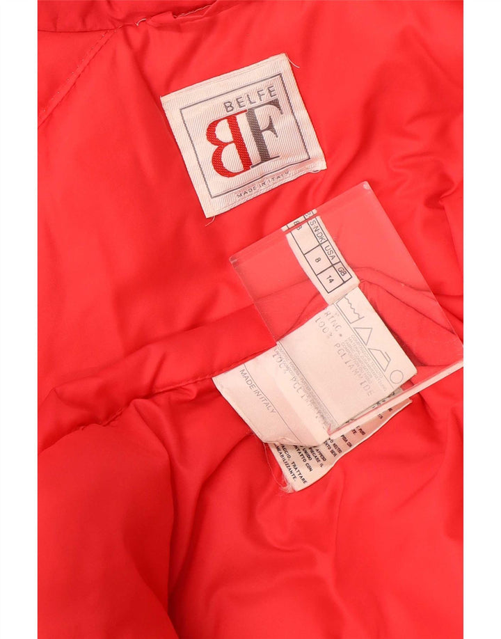 Palton căptușit supradimensionat pentru femei Belfe UK 14 Medium Red