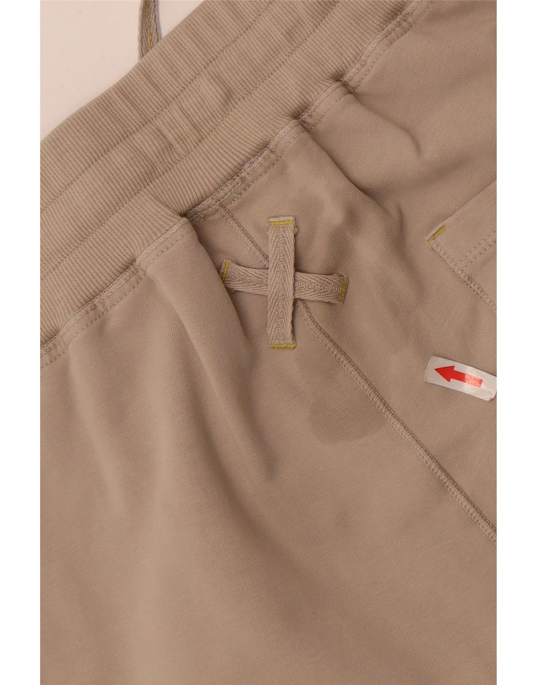 White Stuff Pantaloni de trening pentru femei UK 12 Medium Beige Colorblock Bumbac