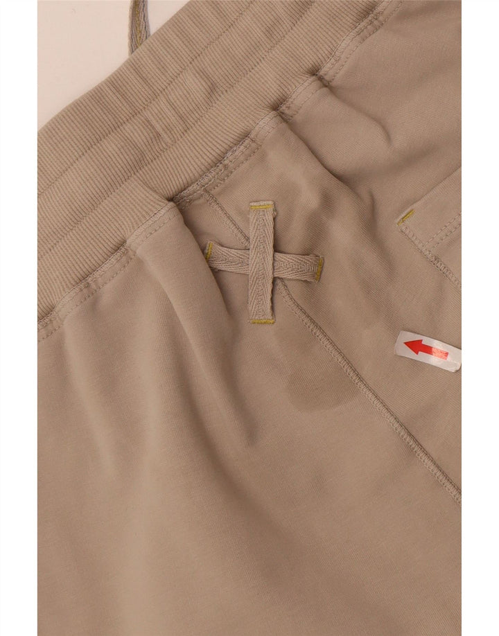 White Stuff Pantaloni de trening pentru femei UK 12 Medium Beige Colorblock Bumbac