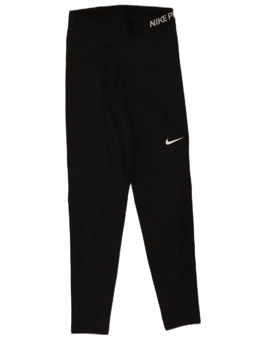 Leggings Nike Dri Fit Graphic pentru femei UK 12 Poliester mediu negru