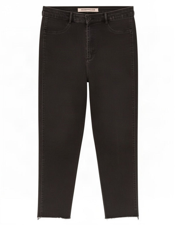 Blugi Capri Skinny Trafaluc pentru Damă Zara EU 44 XL W34 L23 Negri