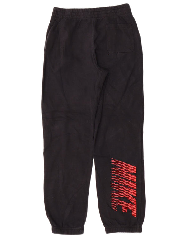 Nike Pantaloni de trening grafic pentru baieti Pantaloni de jogging 13-14 ani XL bumbac negru
