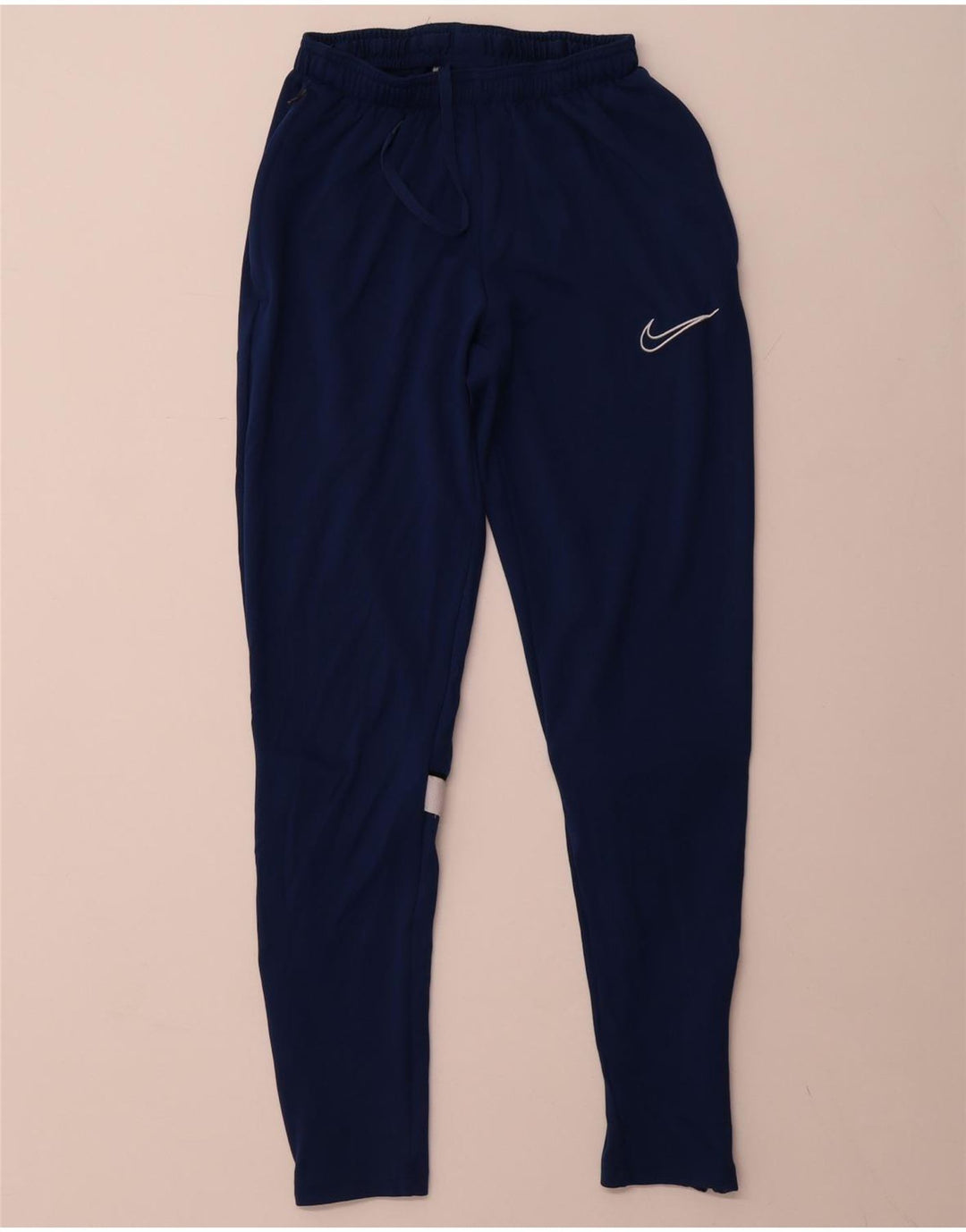 Pantaloni de trening NIKE Dri Fit pentru bărbați, poliester albastru mic