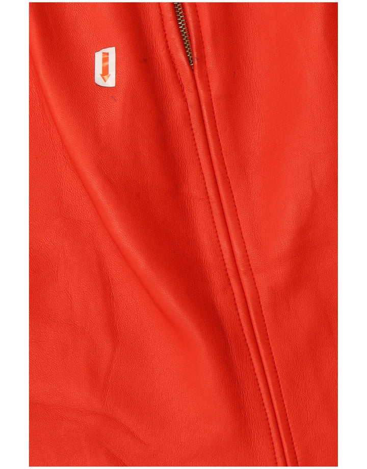 VINTAGE Womens Pencil Skirt W28 Medium  Red