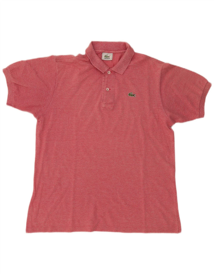 Tricou polo Lacoste pentru bărbați mărimea 5 mare bumbac roz