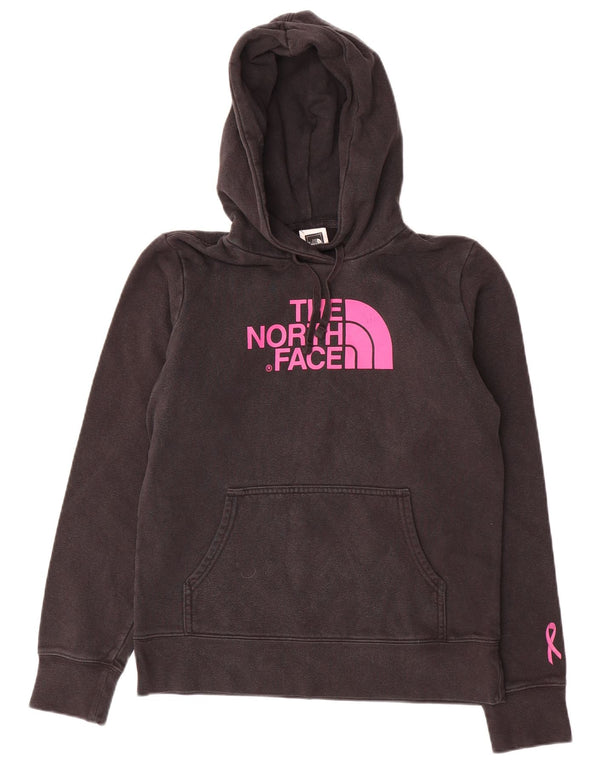The NORTH FACE Pulover supradimensionat pentru damă cu capotă cu grafică UK 10 Small Black