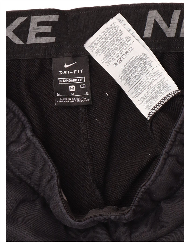 Pantaloni de trening Nike pentru bărbați, cu ajustare standard, pantaloni de jogging, mediu sport, negru