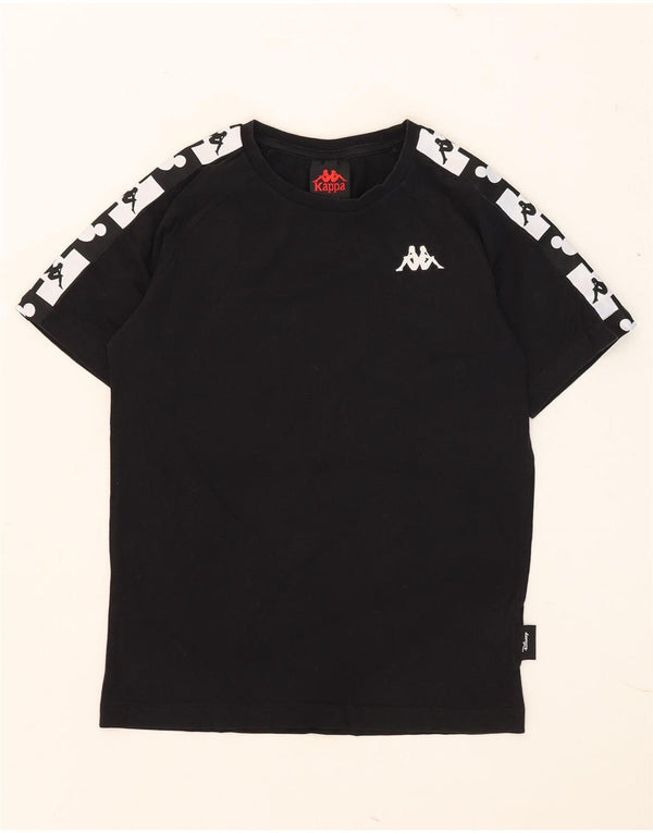 Tricou grafic pentru bărbați Kappa Top XS bumbac color bloc negru