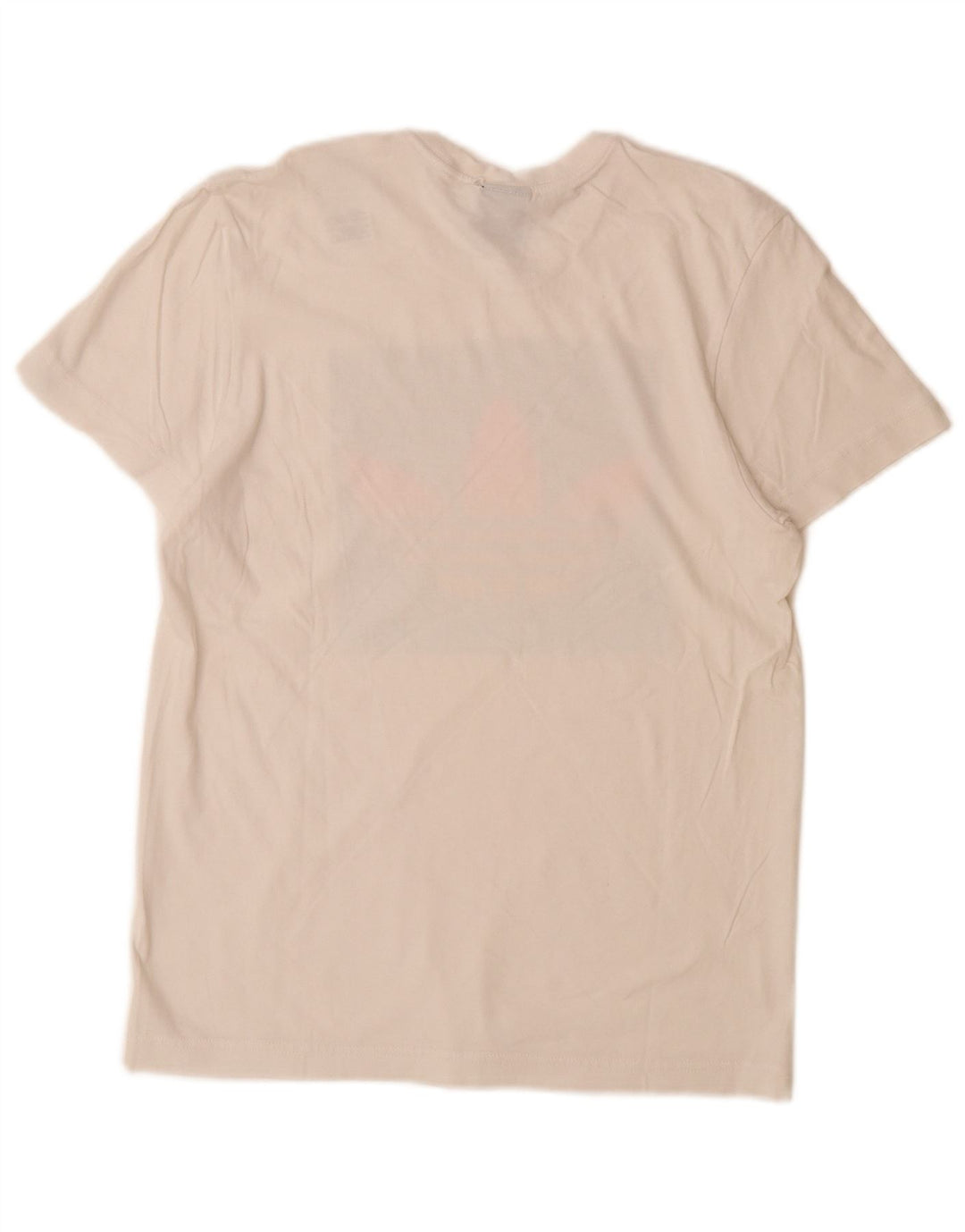 Tricou grafic ADIDAS pentru bărbați Top mic din bumbac alb