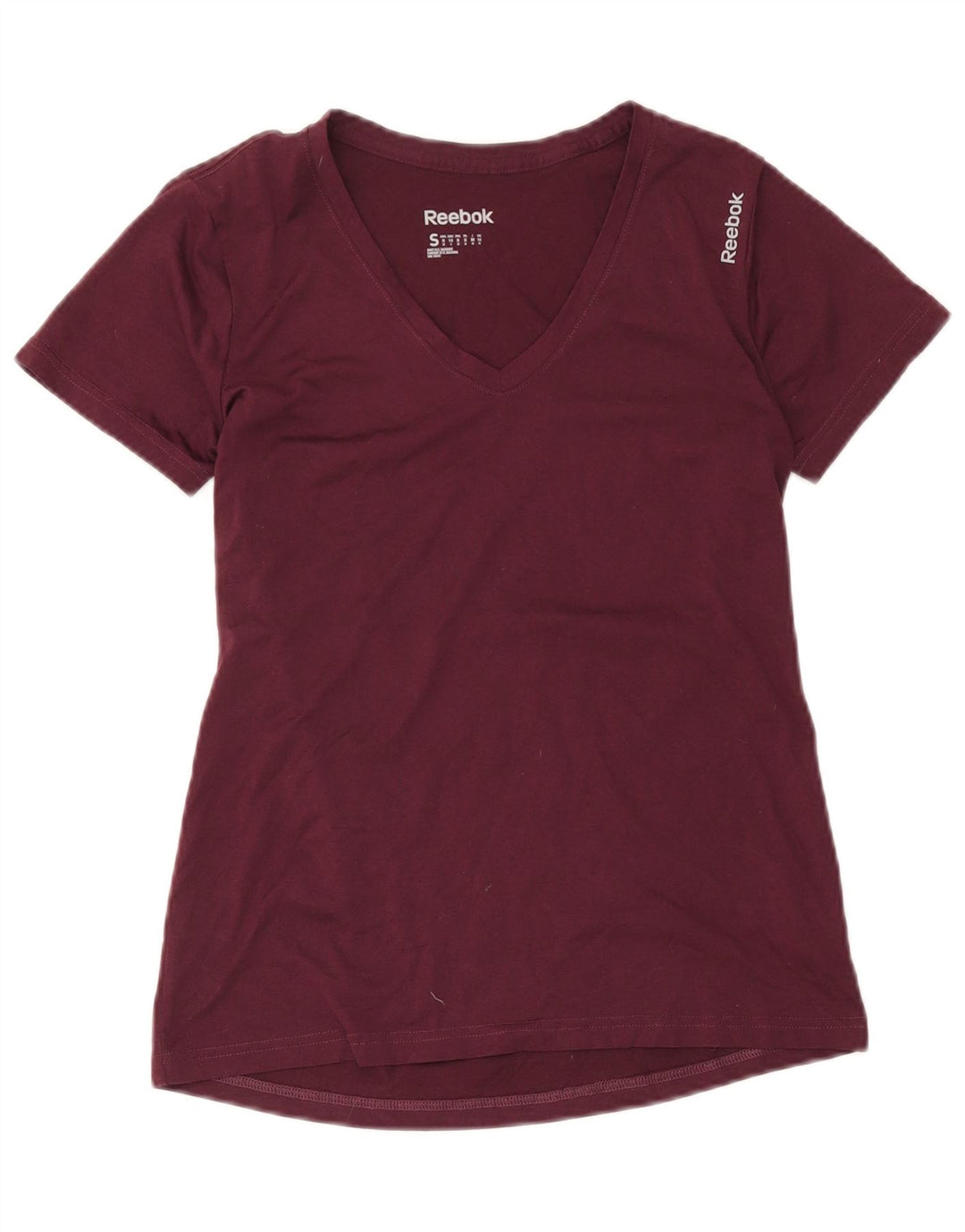 Tricou pentru femei Reebok Top UK 10 Small Burgundy Poliester