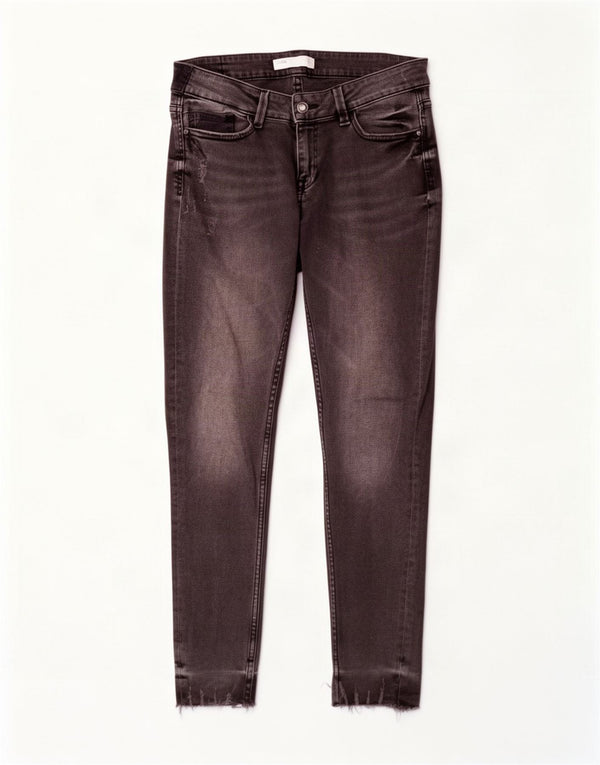Blugi skinny de damă Zara EU 36 XS W26 L26 gri