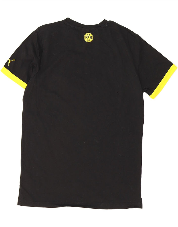 PUMA Mens Graphic T-Shirt Top Large Black Cotton Vintage Puma and Second-Hand Puma from Messina Hembry 