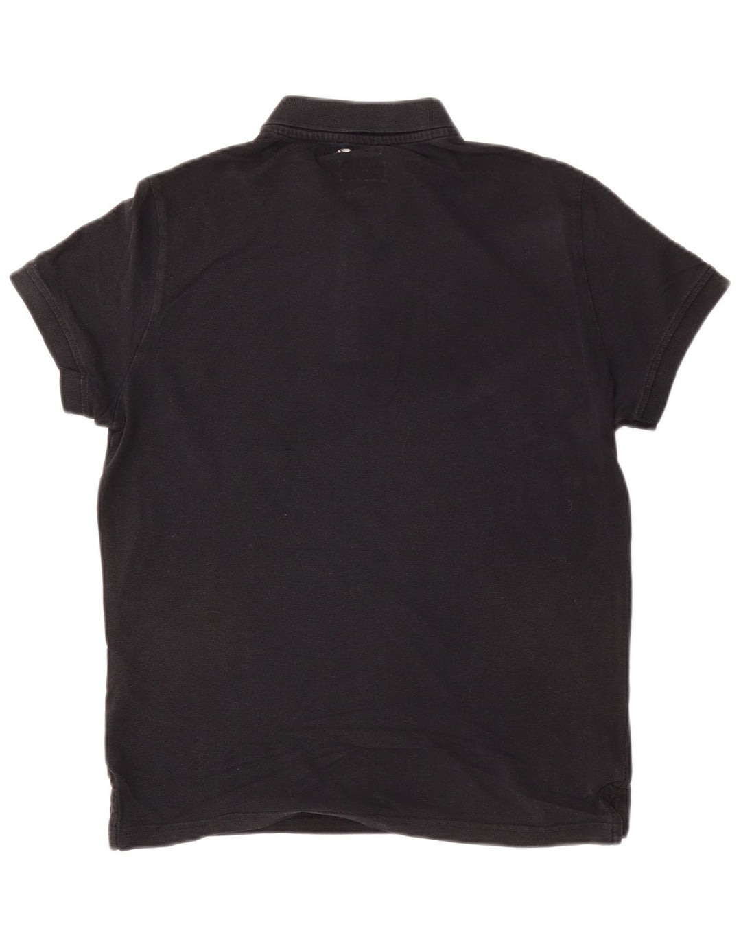 Tricou polo Armani Jeans, personalizat, bumbac mediu negru