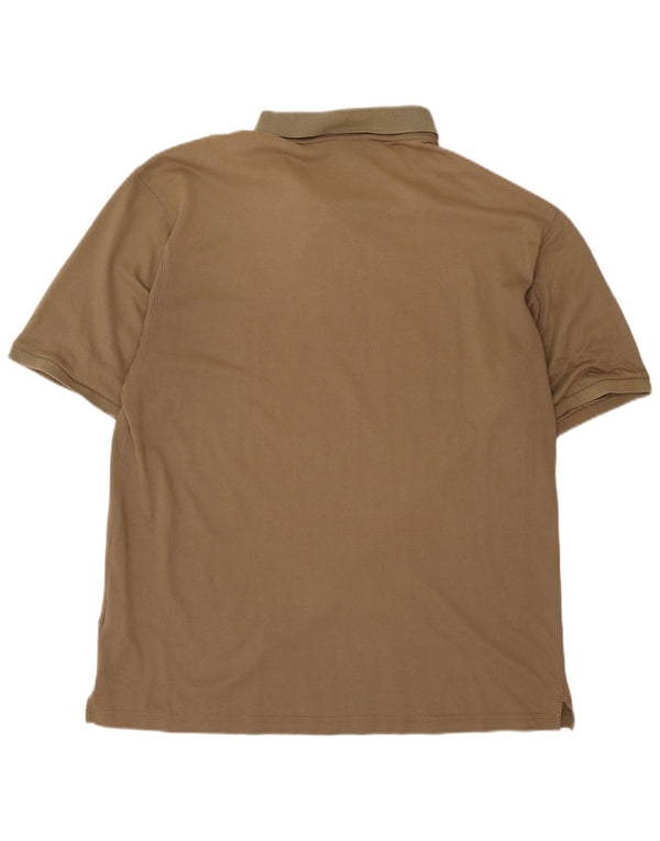 Tricou polo pentru bărbați CHAMPION 2XL bumbac maro