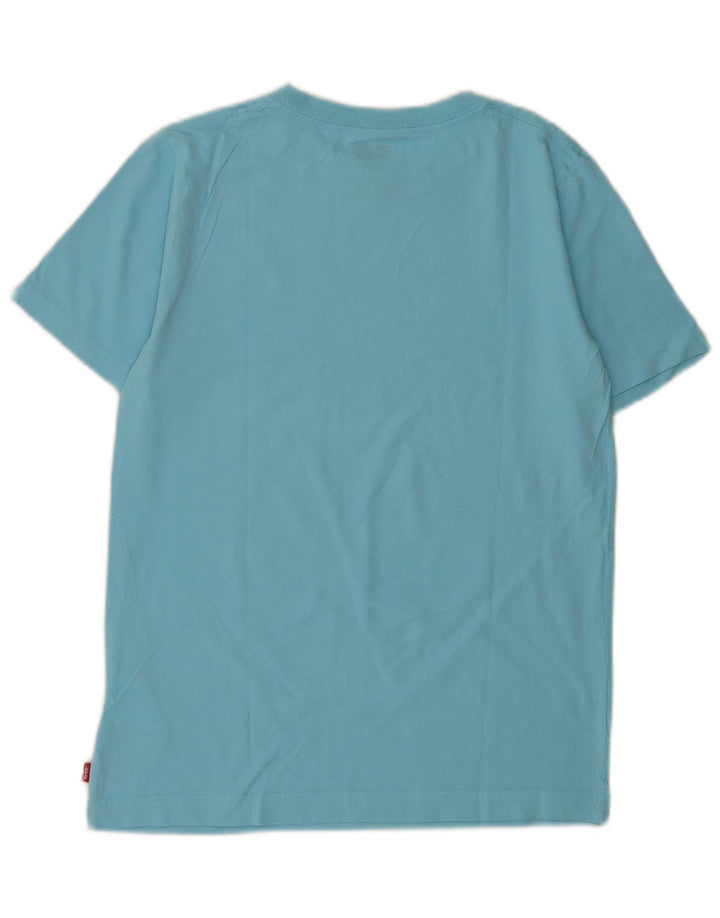 Tricou grafic Levi's pentru baieti Top 13-14 ani Bumbac albastru