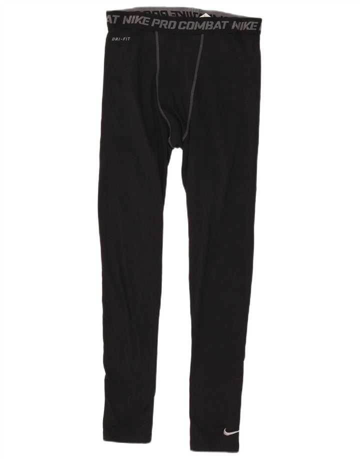 Leggings grafic Nike Dri Fit pentru bărbați, mari, negri