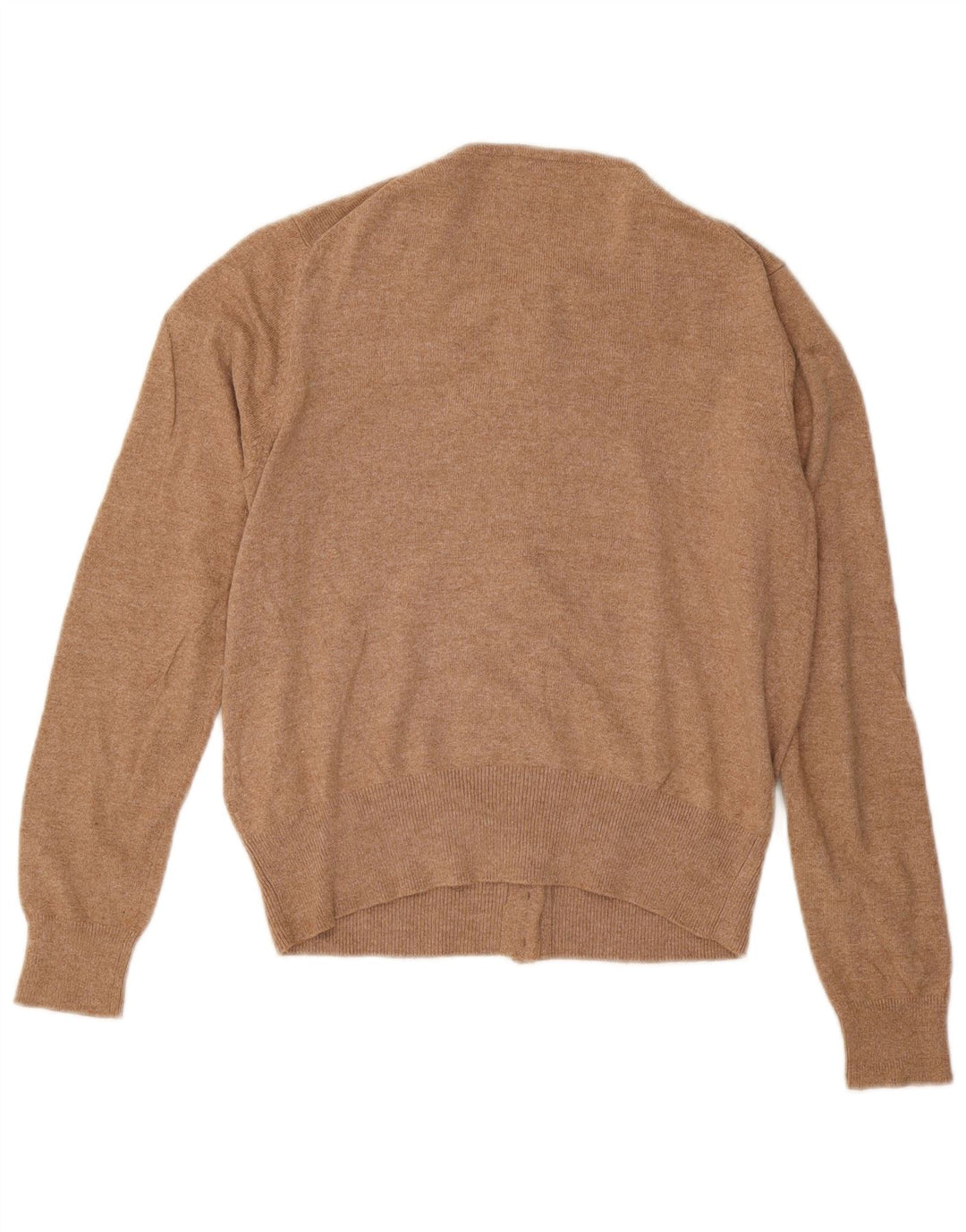 Pulover cardigan cu model abstract pentru femei Marks & Spencer UK 14 maro mediu