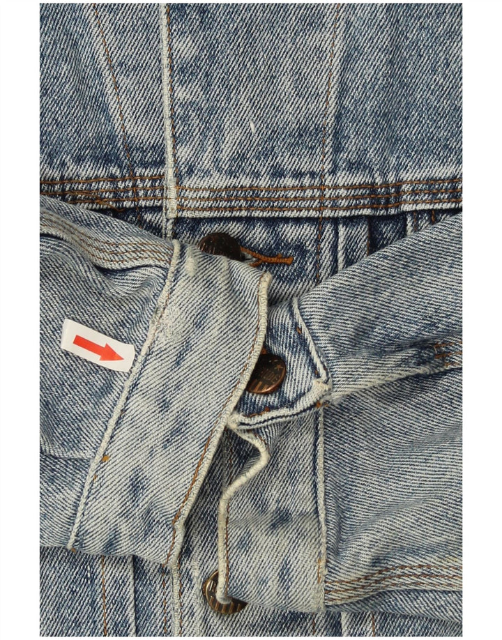 Jachetă de blugi vintage pentru bărbați UK 36 Small Blue