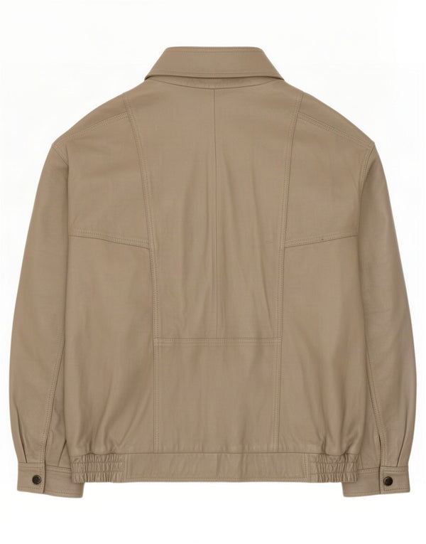 WESTBURY Mens By C&A Geacă de piele UK 58 4XL Maro
