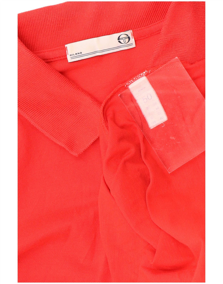 SERGIO TACCHINI Tricou Polo Milano pentru bărbați IT 50 Roșu Mediu