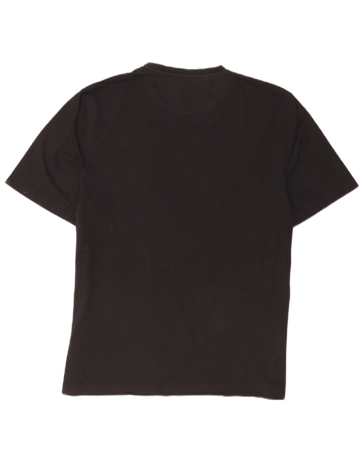 Tricou obișnuit pentru bărbați Ted Baker Mărimea 4 mare, bumbac negru