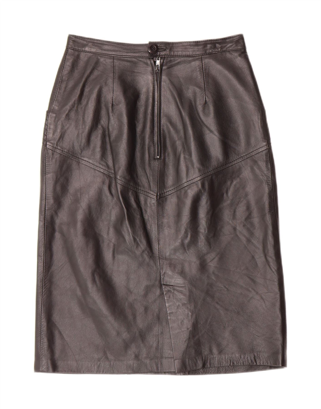 VINTAGE Womens Straight Skirt IT 42 Medium W26  Black Vintage Vintage and Second-Hand Vintage from Messina Hembry 