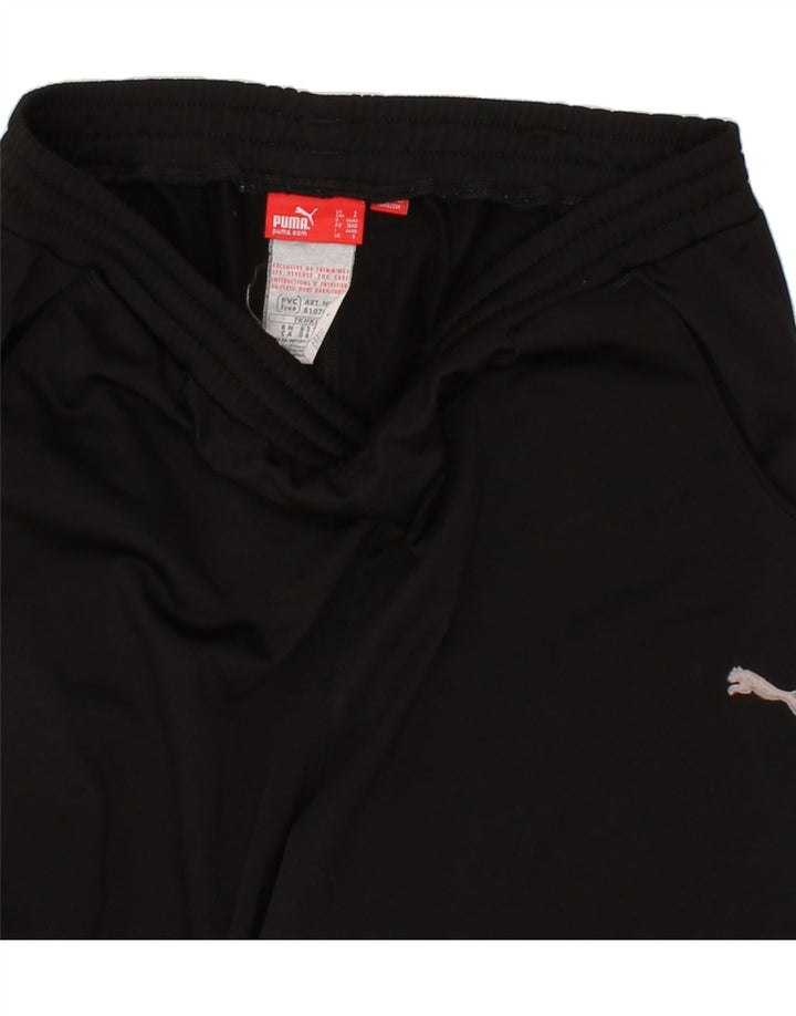 PUMA Mens Tracksuit Trousers Small Black Polyester Vintage Puma and Second-Hand Puma from Messina Hembry 