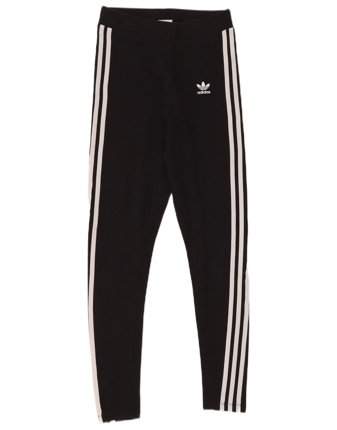 Leggings pentru femei ADIDAS UK 8 mic bumbac negru