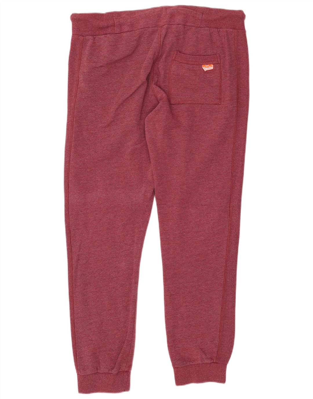 SUPERDRY Pantaloni de trening Slim Fit pentru bărbați Pantaloni de jogging XL Bumbac burgundă