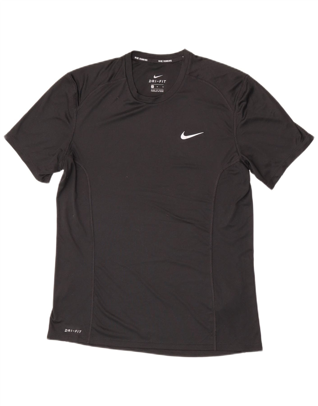 Tricou NIKE Dri Fit pentru bărbați Top Medium Negru Poliester