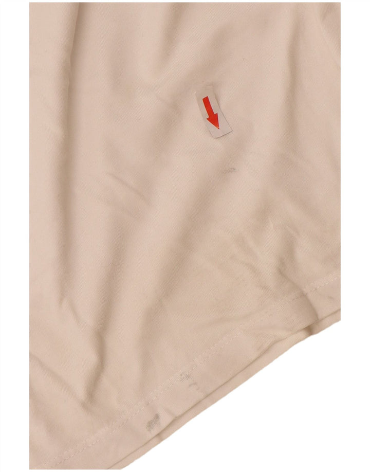 Tricou grafic Timberland pentru bărbați Top mare din bumbac alb