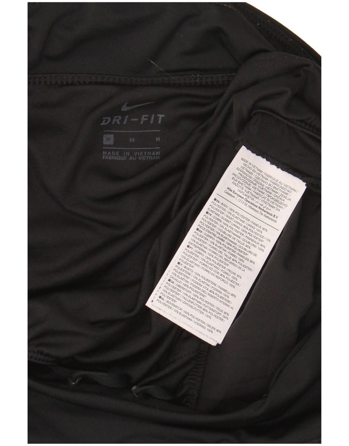 Pantaloni scurți sport Nike Dri Fit pentru femei UK 14 Poliester mediu negru