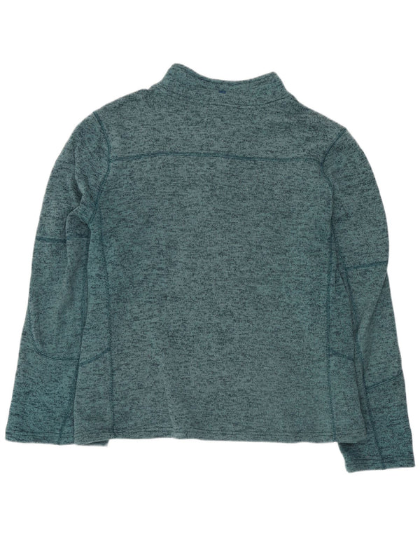 Hanorac pentru femei Mountain Warehouse Pulover UK 20 2XL Turcoaz Flecked