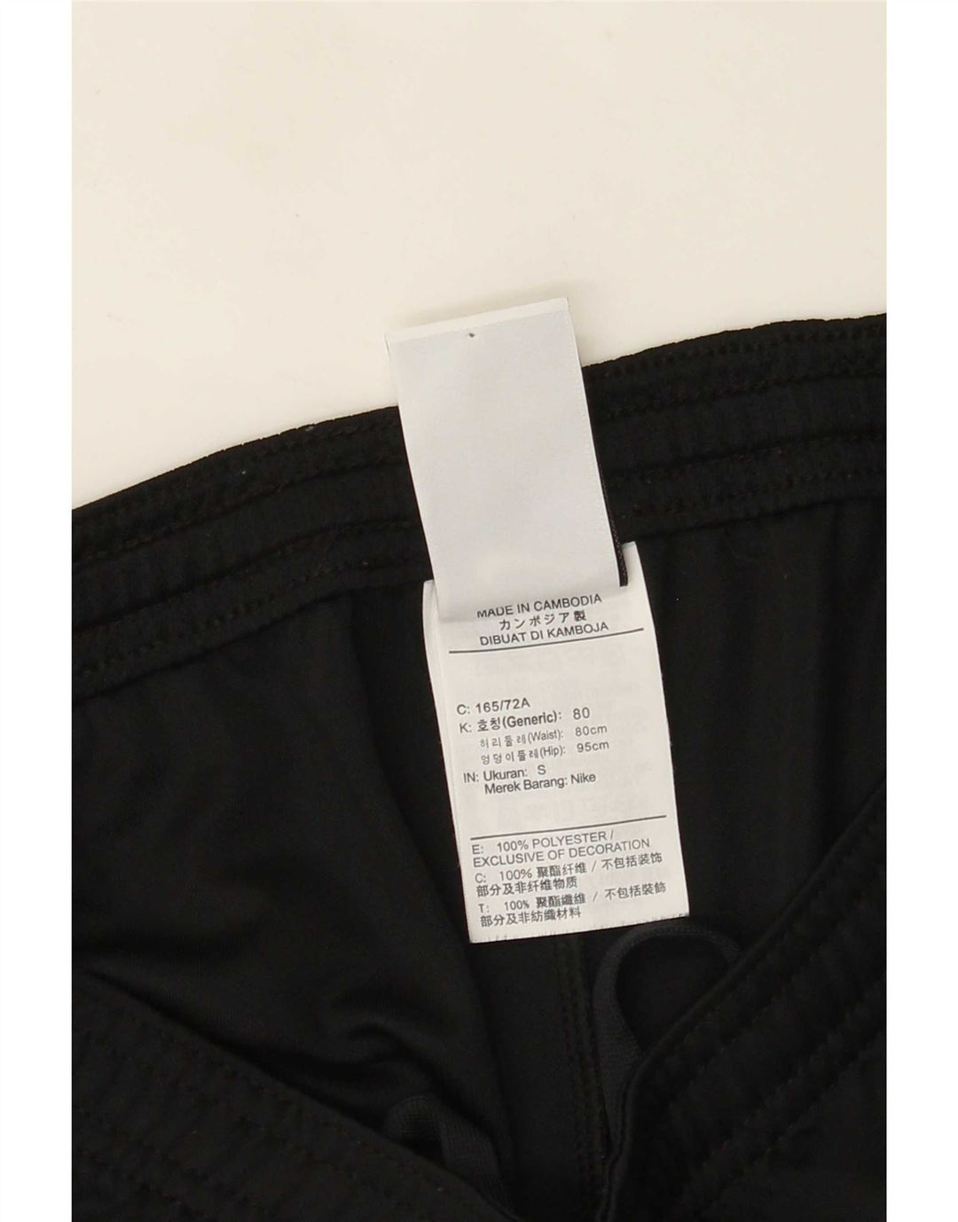 Pantaloni scurți sport Nike Dri Fit pentru bărbați, mici, negru, poliester