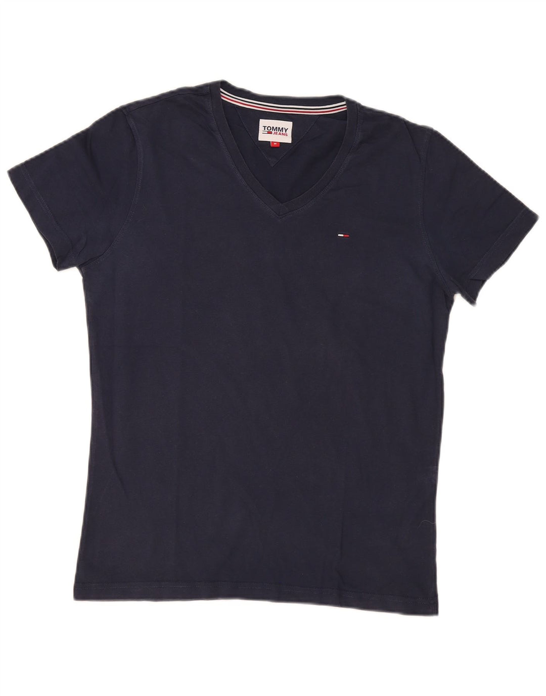 Tricou pentru bărbați Tommy Hilfiger Top mediu din bumbac bleumarin
