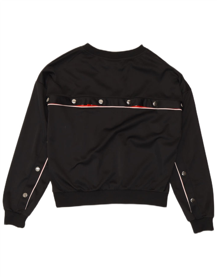 Pulover cu grafic pentru femei Fila UK 14 Poliester mediu negru