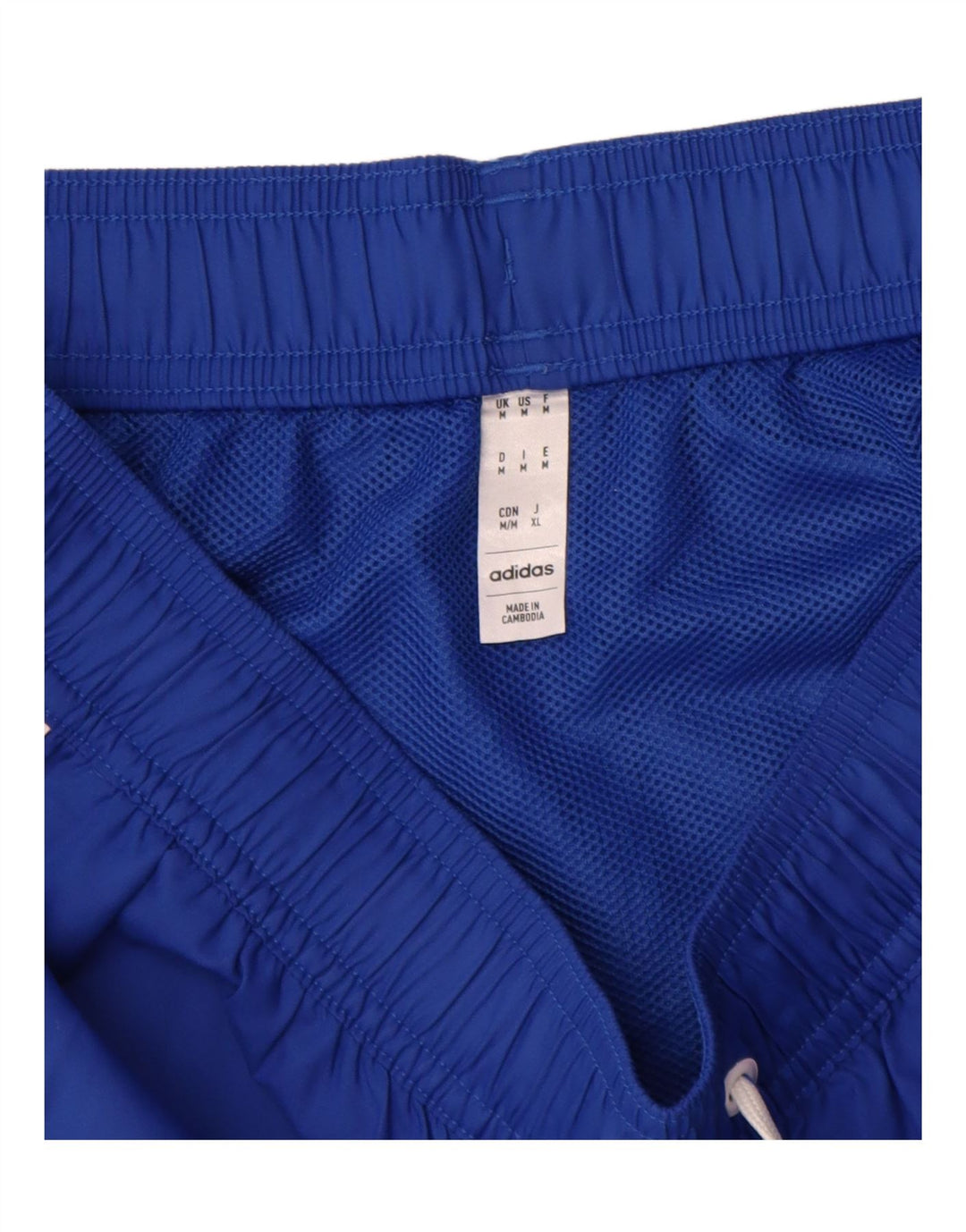 Pantaloni scurți sport Adidas pentru femei UK 12 Medium Bleumarin Poliester