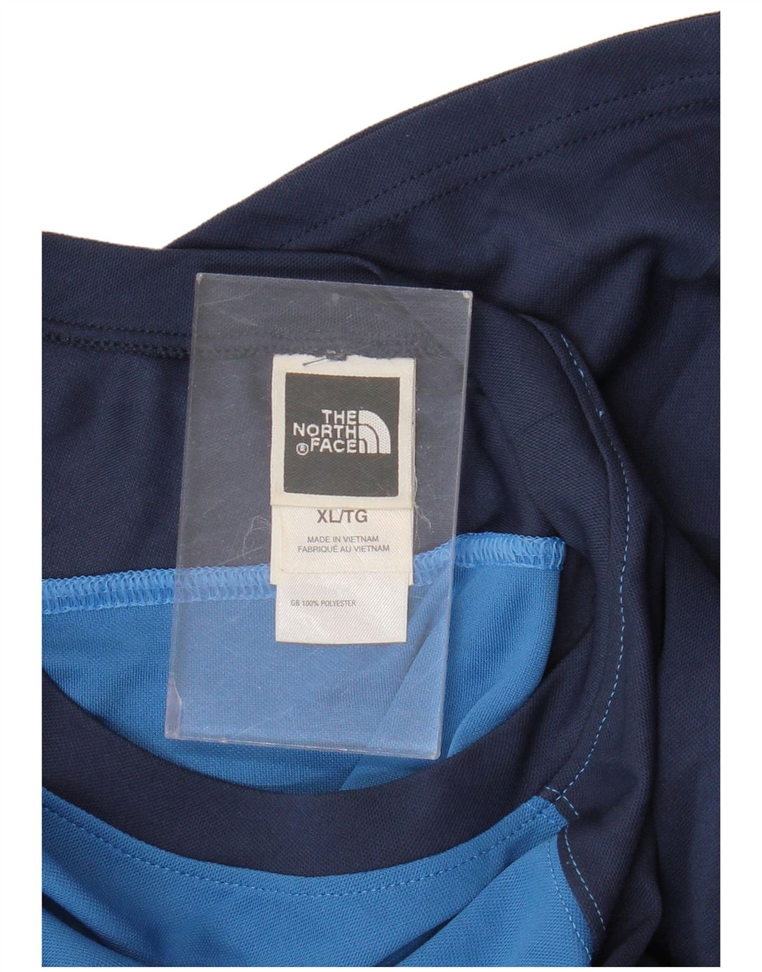 Tricou pentru bărbați THE NORTH FACE Top XL, albastru, poliester color bloc